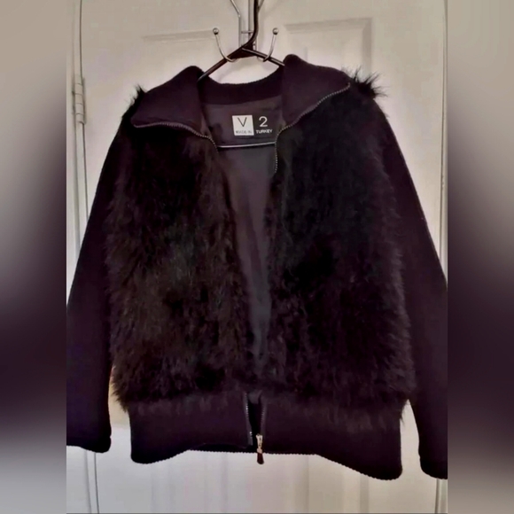 Black fur sweater - Picture 2 of 3